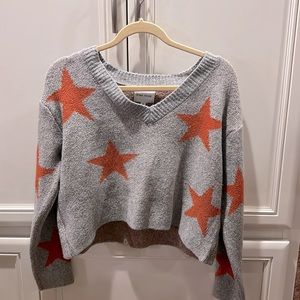 Pink Rose super soft sweater. Very slightly cropped